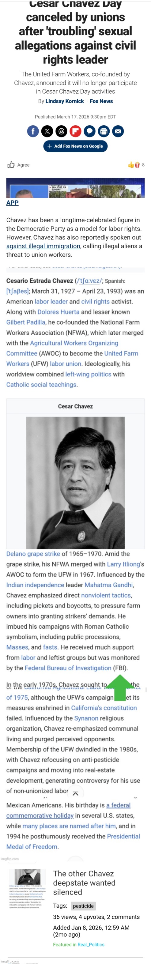 Herman Cain, 47 ,now Cesar chavez deep state will use fake scandals even after the grave to control narratives | image tagged in deepstate,goons | made w/ Imgflip meme maker