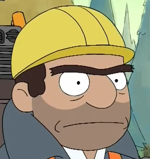 Shocked Construction Worker Blank Meme Template