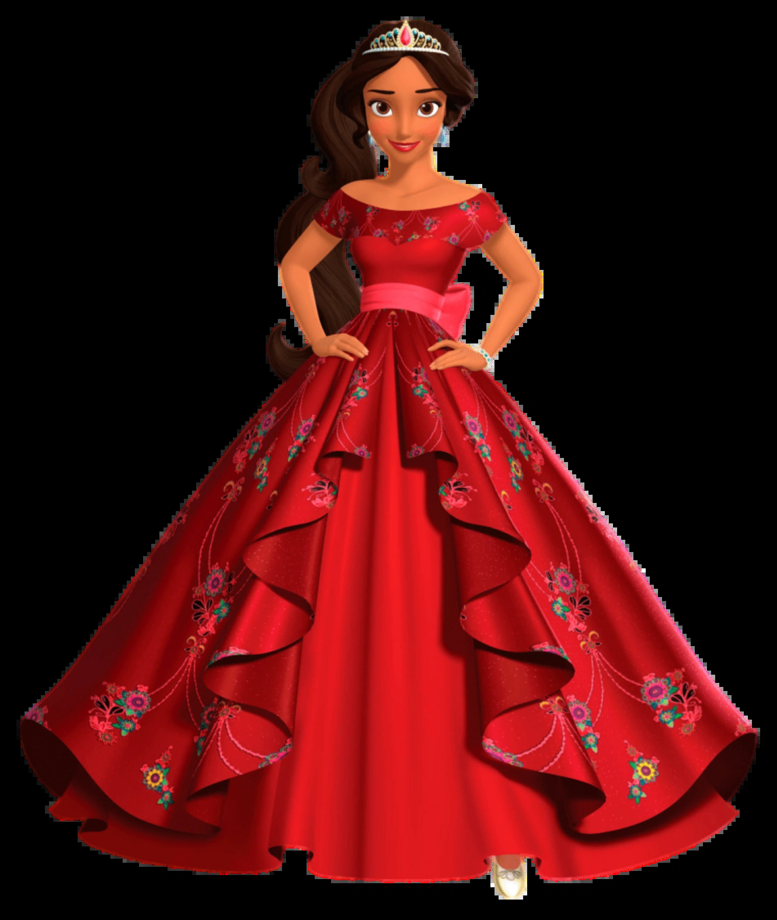 Princess Elena Castillo Flores Blank Meme Template