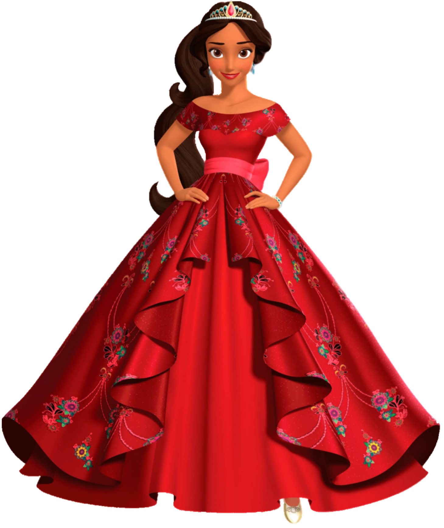 Princess Elena Castillo Flores Blank Meme Template