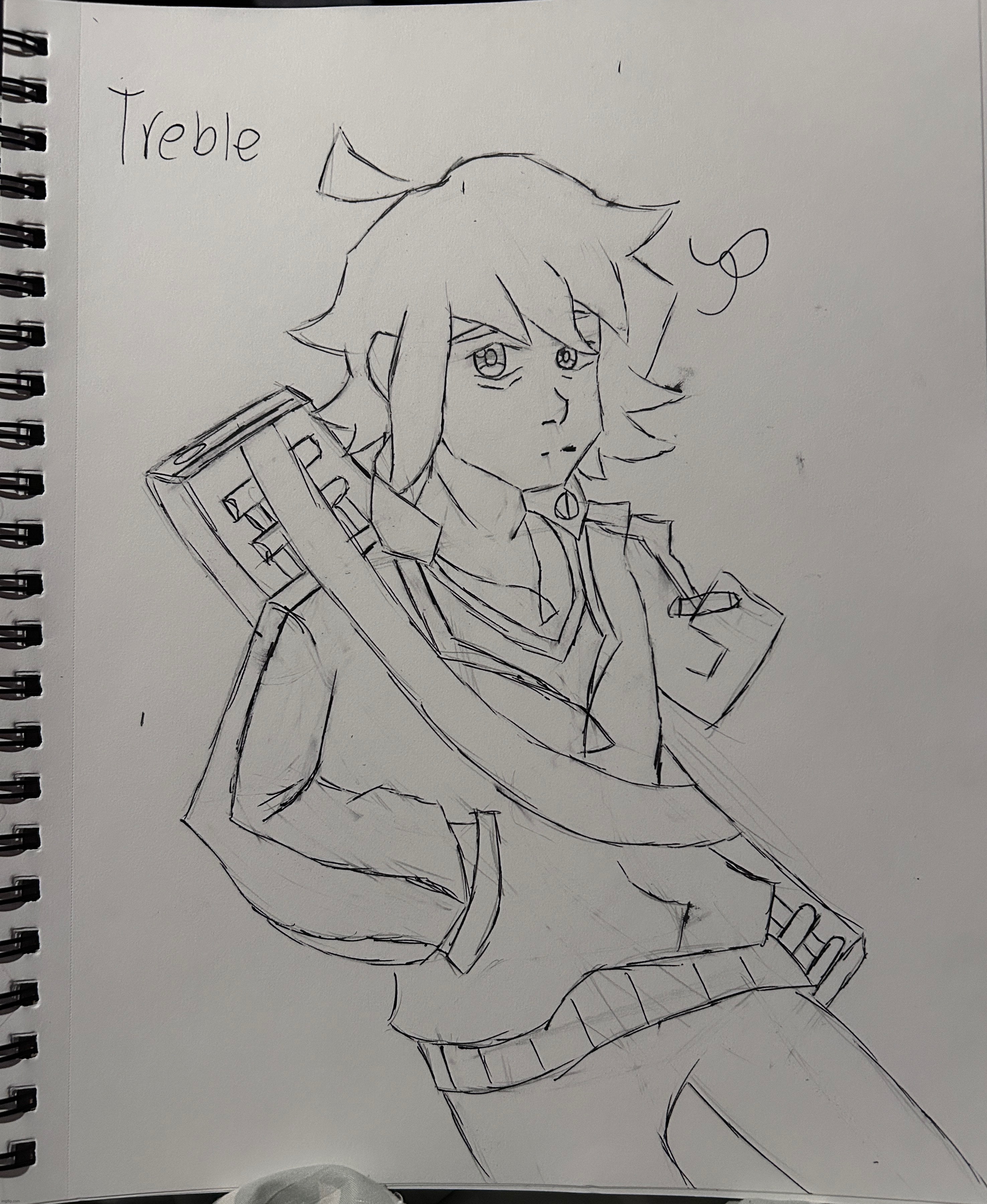 Update: I drew something, though it's something from my latest hyperfixation, being UNBEATABLE | made w/ Imgflip meme maker