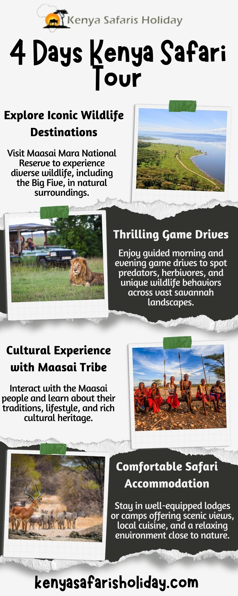 4 Days Kenya Safari Tour Blank Meme Template