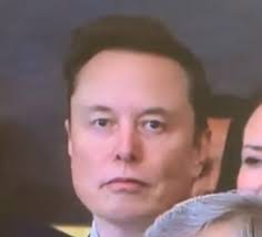 elon musk stare Blank Meme Template