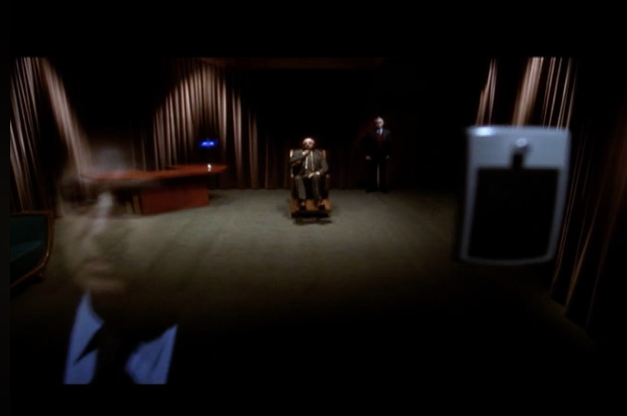 Mulholland Drive Man in wheelchair Blank Meme Template