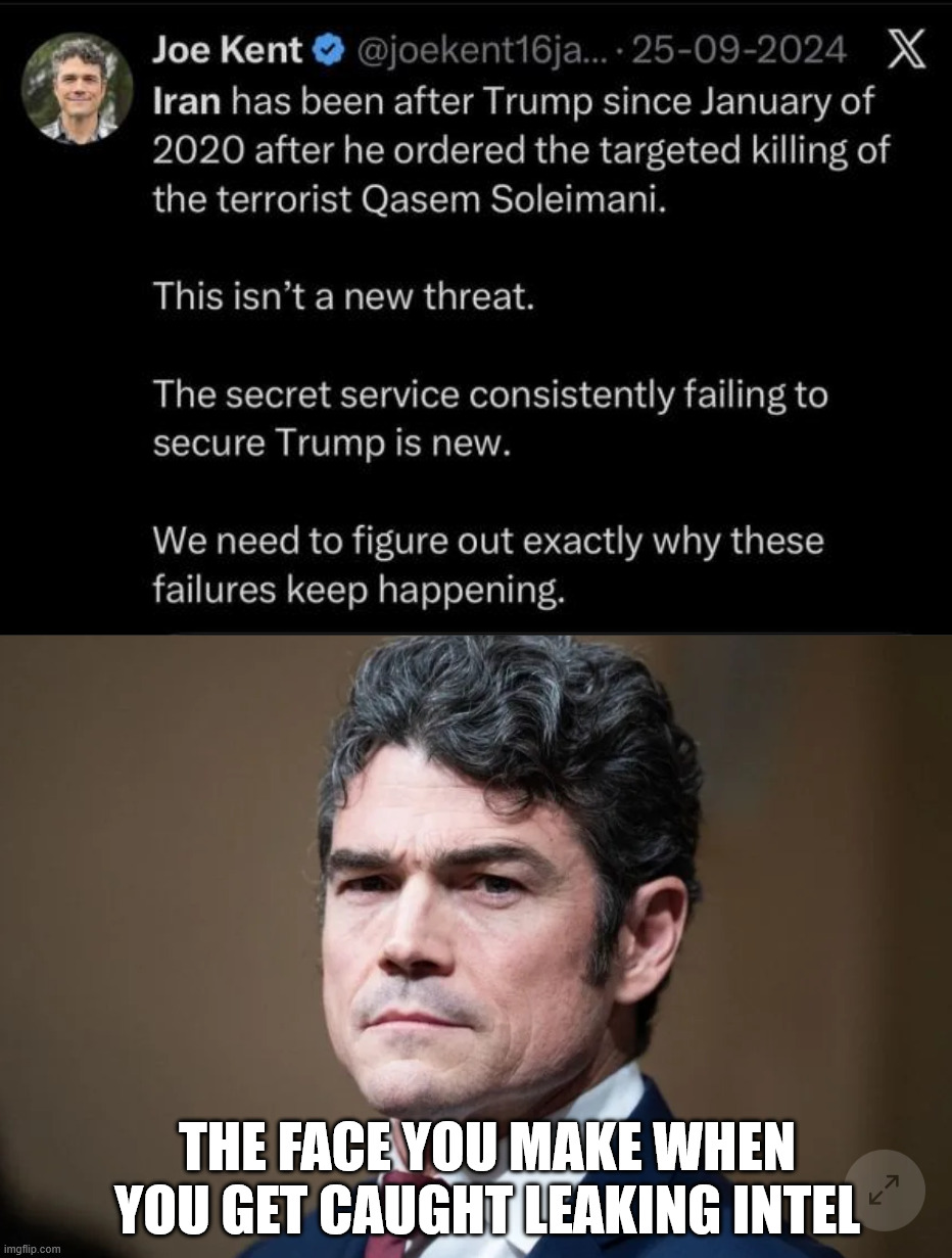 THE FACE YOU MAKE WHEN YOU GET CAUGHT LEAKING INTEL | made w/ Imgflip meme maker