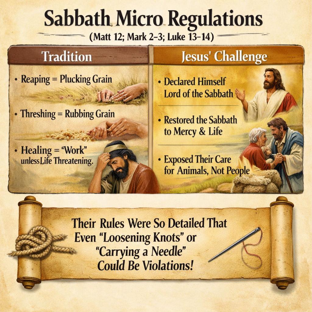 2. Sabbath Micro Regulations (Matt 12; Mark 2–3; Luke 13–14) Tra Blank Meme Template