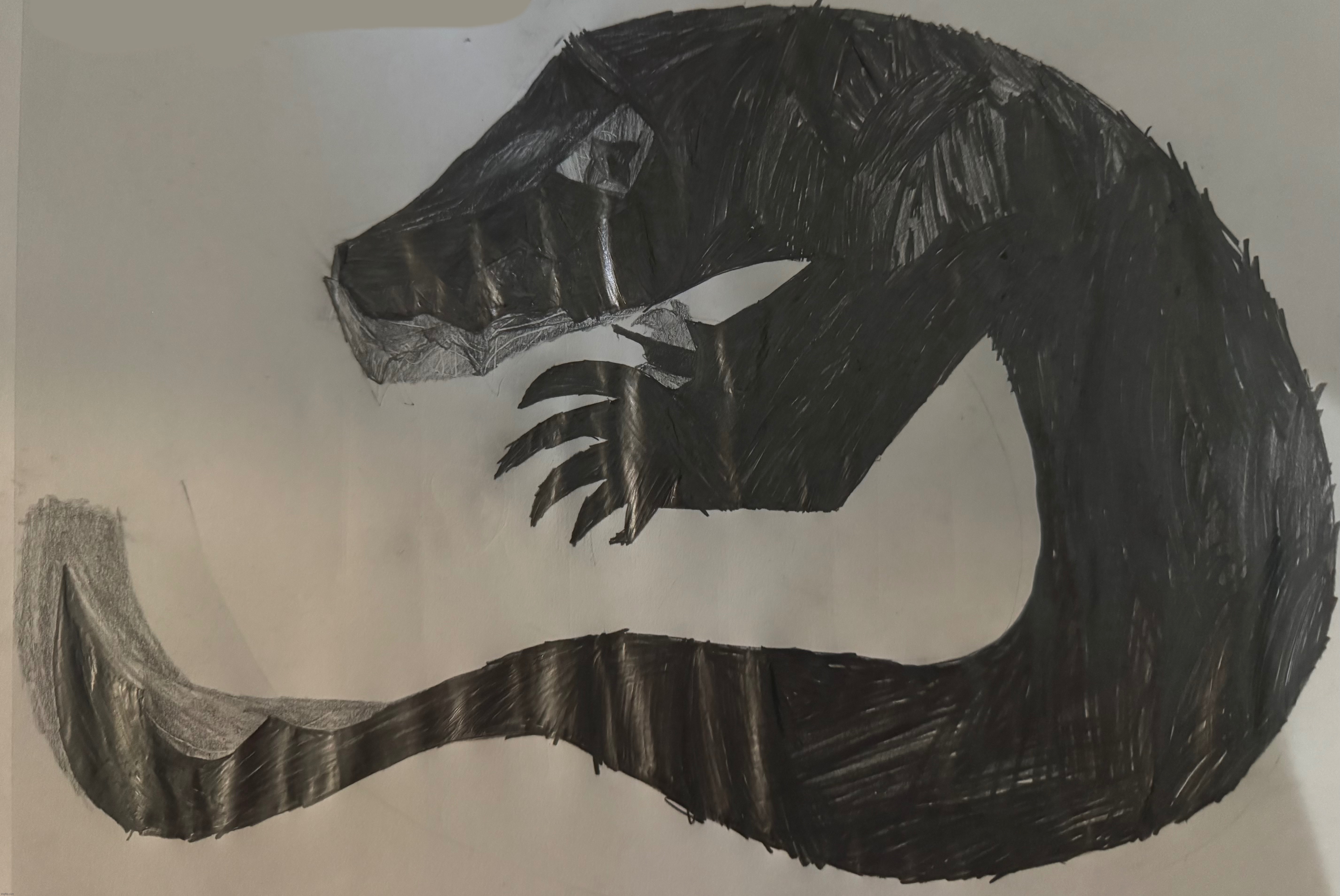 Creature Design from a mouth picture that I think I posted here | made w/ Imgflip meme maker