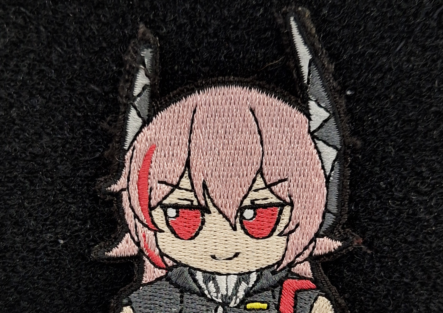 zoomed in fumo Soppo Blank Meme Template