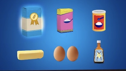 Flour sugar baking powder butter poop milk splash of chocolate m Blank Meme Template