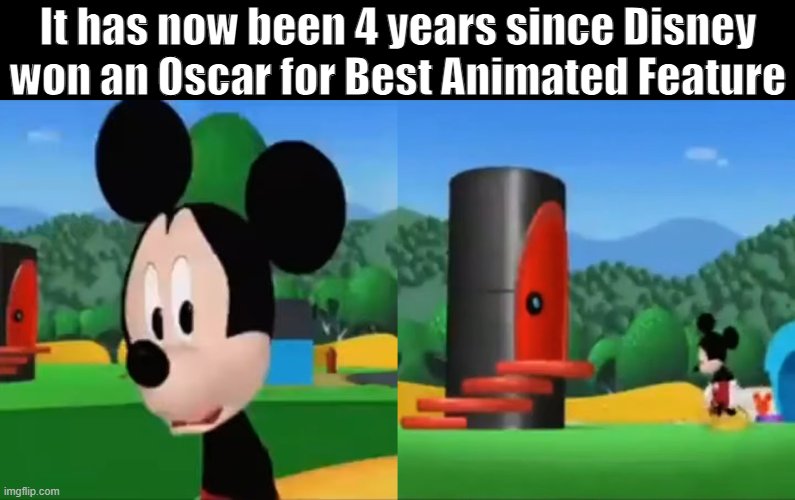 What A Sad Day for Mickey Blank Meme Template