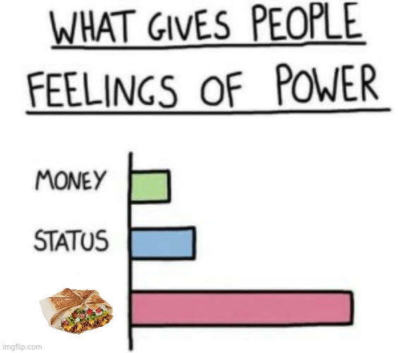 Makes me feel powerful anyways | image tagged in what gives people feelings of power | made w/ Imgflip meme maker