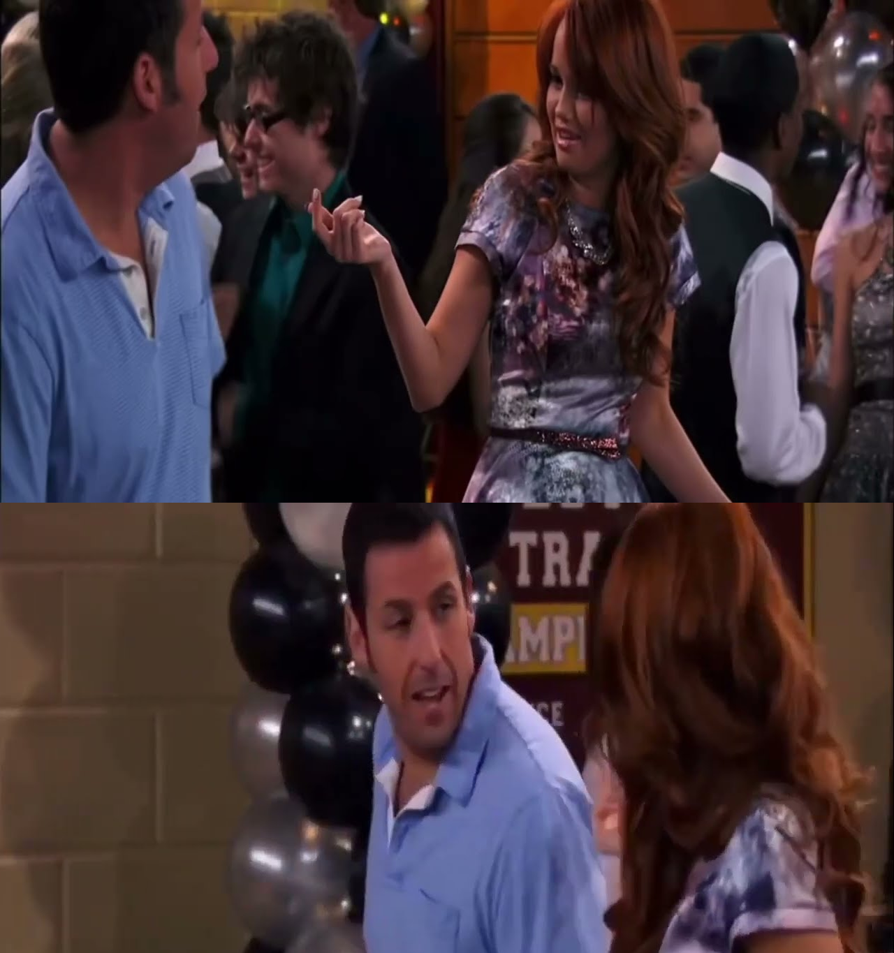 Adam Sandler? What are you doing here? Blank Meme Template