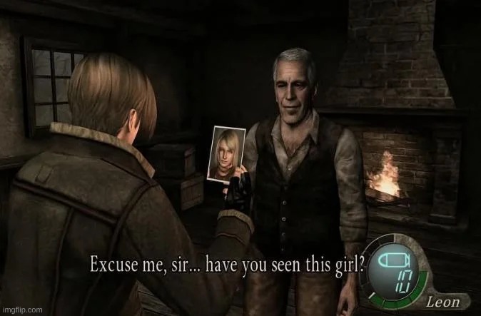 Eeffrey Jpstein | image tagged in resident evil | made w/ Imgflip meme maker