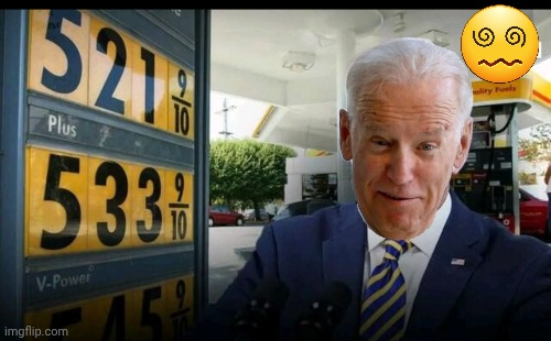 Joe Biden gas prices Blank Meme Template