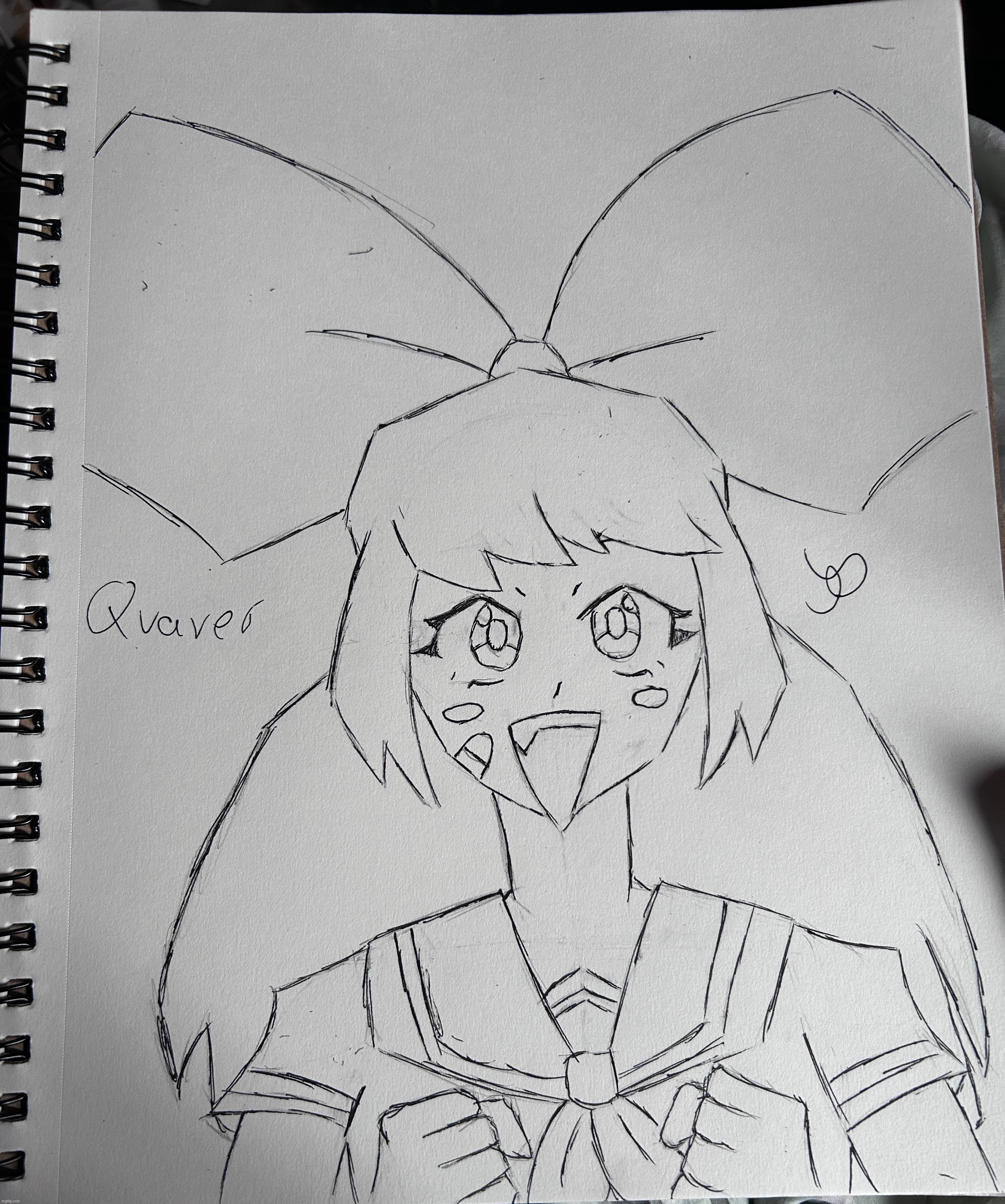 I have now drawn quaver | made w/ Imgflip meme maker