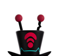 Vox's hat Blank Meme Template