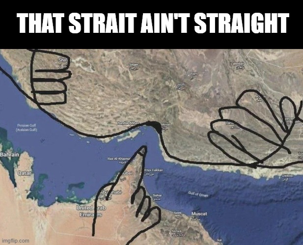 Not Strait | THAT STRAIT AIN'T STRAIGHT | image tagged in sex jokes | made w/ Imgflip meme maker