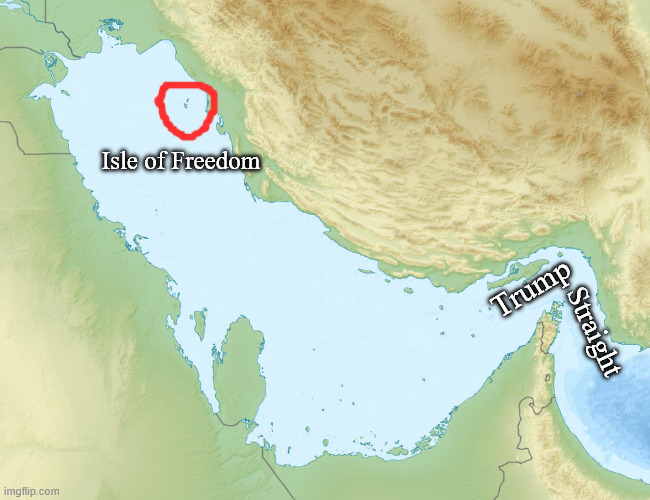 How Soon? | Isle of Freedom; Trump; Straight | made w/ Imgflip meme maker