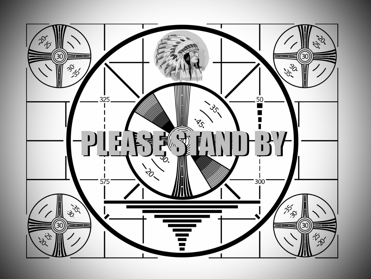 PLEASE STAND BY Blank Meme Template