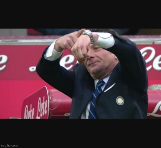 Mazzarri time | image tagged in mazzarri time | made w/ Imgflip meme maker