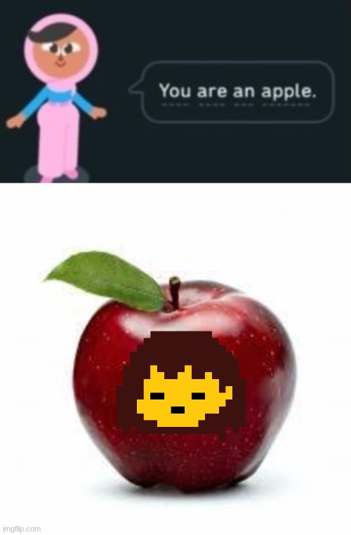 I ran out of ideas | image tagged in you are an apple,apple bad pickup lines | made w/ Imgflip meme maker