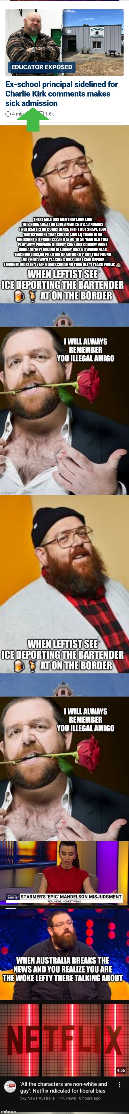 Leftist alert: Schools are bieng taught by demonrats | THERE MILLIONS MEN THAT LOOK LIKE THIS NONE ARE 47 OR LOVE AMERICA ITS A ANOMALY I NOTICED ITS NO COINCIDENCE THERE OUT SHAPE, LOW TESTOSTERONE THAT CAUSED LOW I.Q THERE IS NO HINDSIGHT NO PROGRESS AND AT 40 TO 50 YEAR OLD THEY PLAY WITY POKÉMON BIGGEST CONSUMER DISNEY WOKE GARBAGE THEY BELONG IN LOONEY BINS NO WHERE NEAR TEACHING JOBS,NO POSITION OF AUTHORITY BUT THEY FOUND LOOP HOLD WITH TEACHING JOBS LIKE I SAID BEFORE I LEARNED MORE IN 1 YEAR HOMESCHOOLING THAN ALL 11 YEARS PUBLIC 🏫 | image tagged in left | made w/ Imgflip meme maker