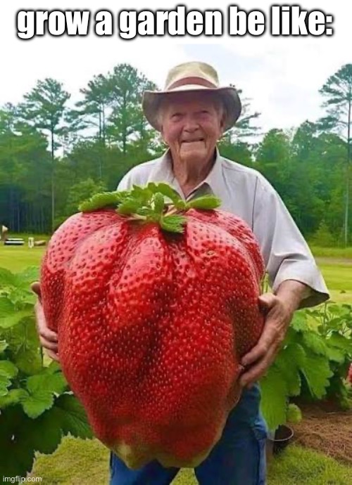 ik grow a garden memes kinda died out but i decided to post this anyway | grow a garden be like: | made w/ Imgflip meme maker