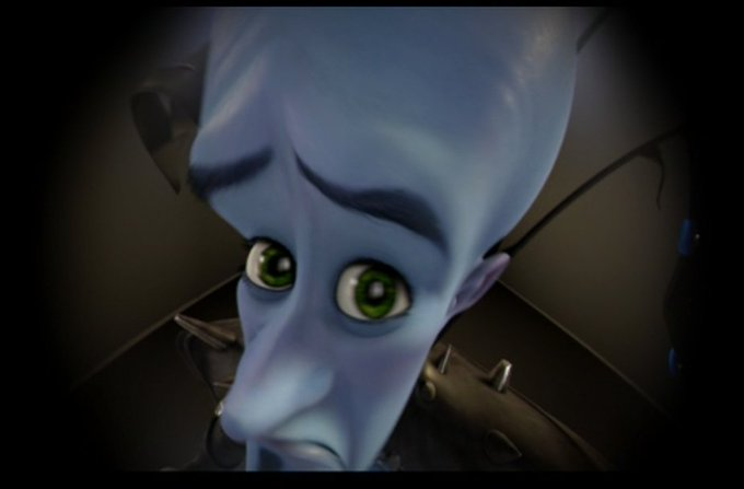 Megamind ¿? Blank Meme Template