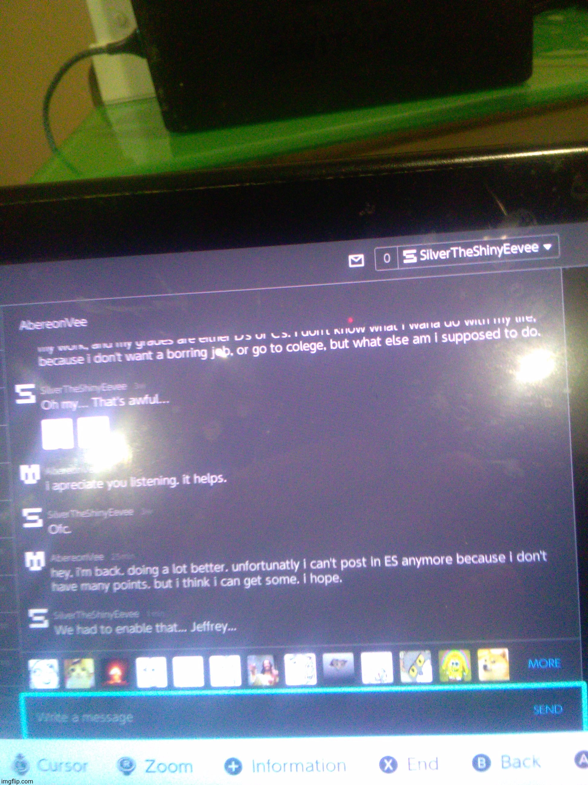 Update from Abereon | made w/ Imgflip meme maker