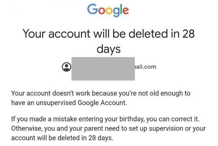 your account is gonna be deleted Blank Meme Template