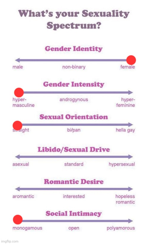 What's your sexuality spectrum? | image tagged in what's your sexuality spectrum | made w/ Imgflip meme maker