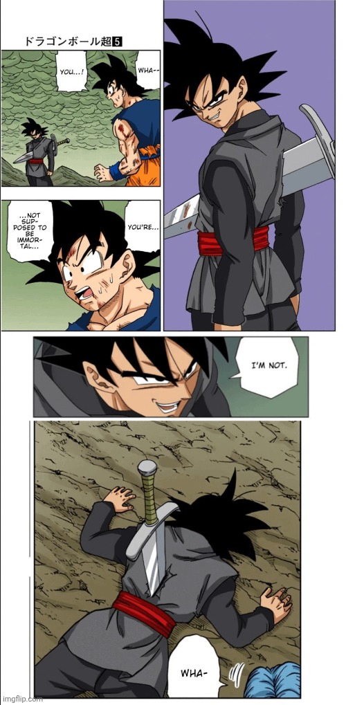 Future: Saved | image tagged in funny,anime,dragon ball,manga | made w/ Imgflip meme maker