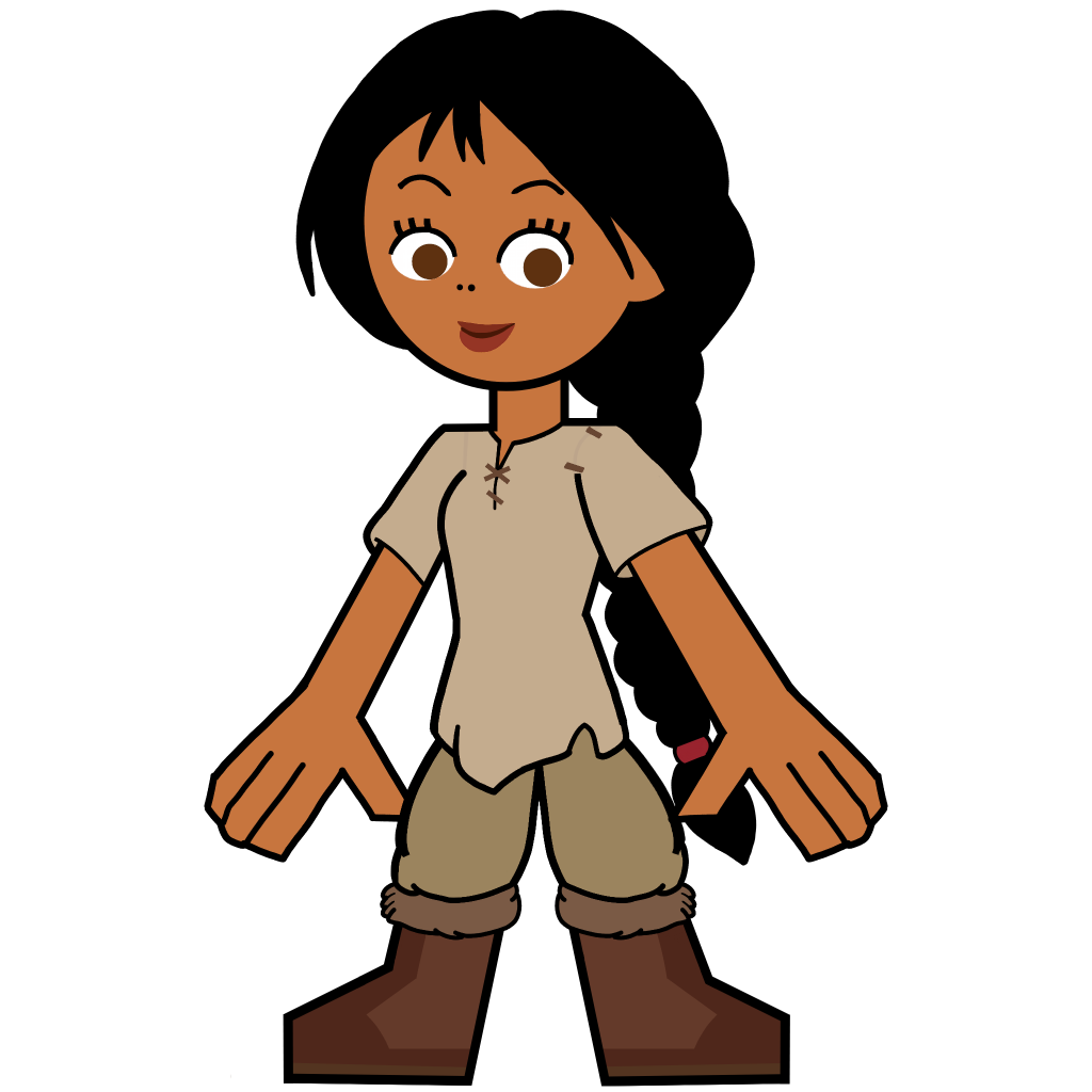 Nita The Alaskan Native Tribe in Hero 108 Style Blank Meme Template