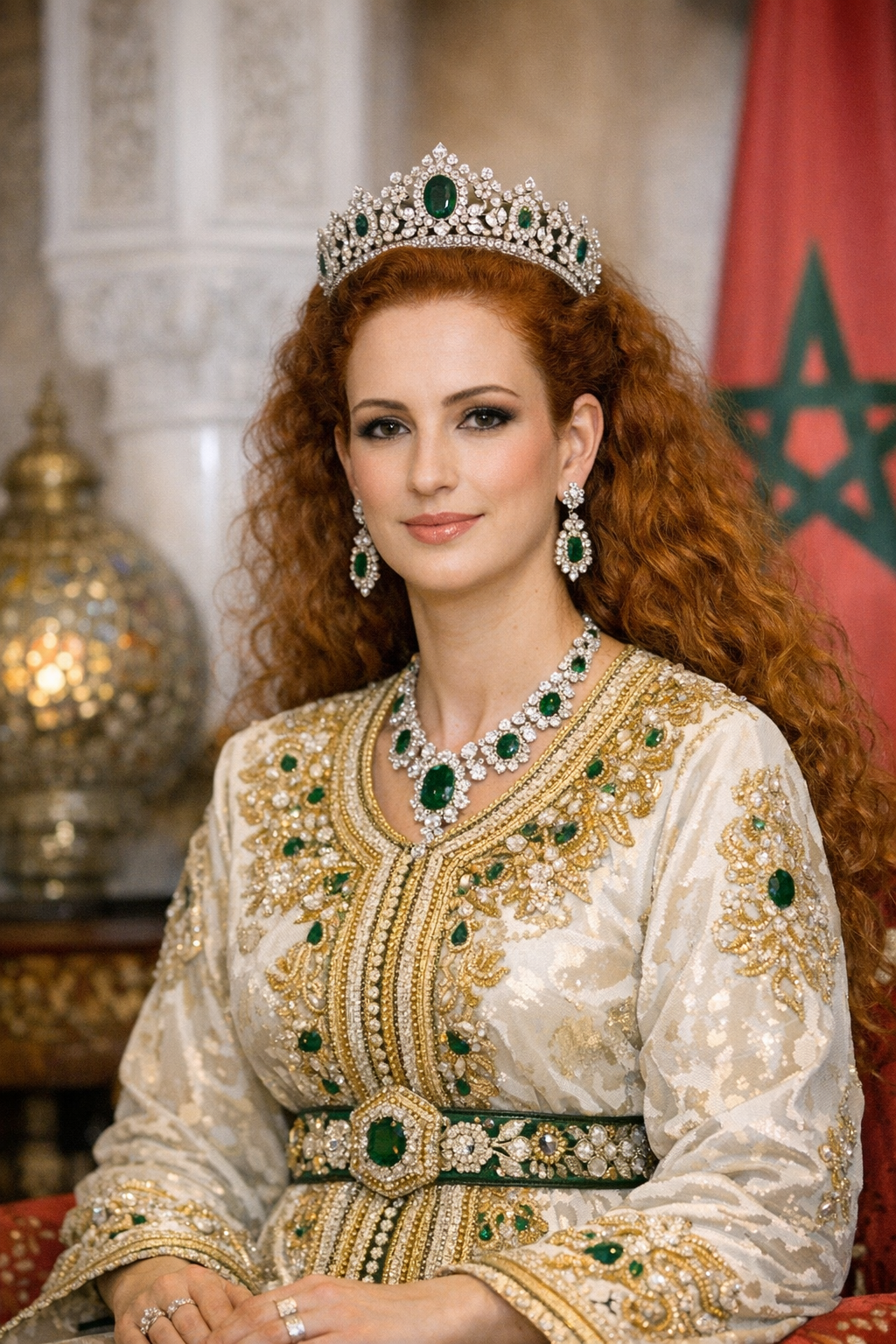 Princess Lalla Salma of Morocco Blank Meme Template