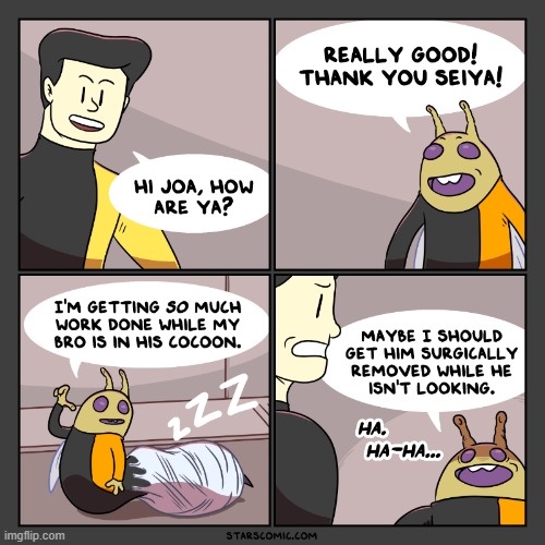 image tagged in stars,aliens,bodies,conjoined,work,surgery | made w/ Imgflip meme maker