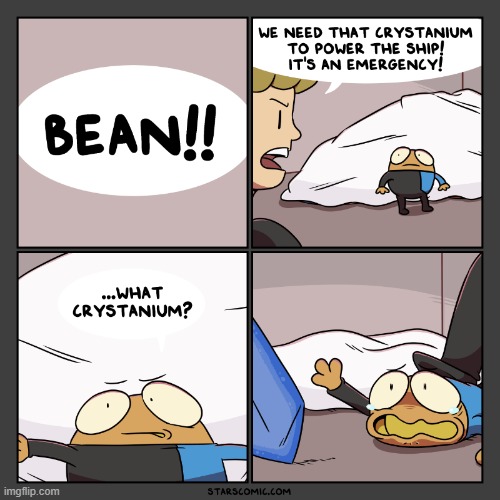 image tagged in stars,bean,emergency,cloth,crystals,crying | made w/ Imgflip meme maker