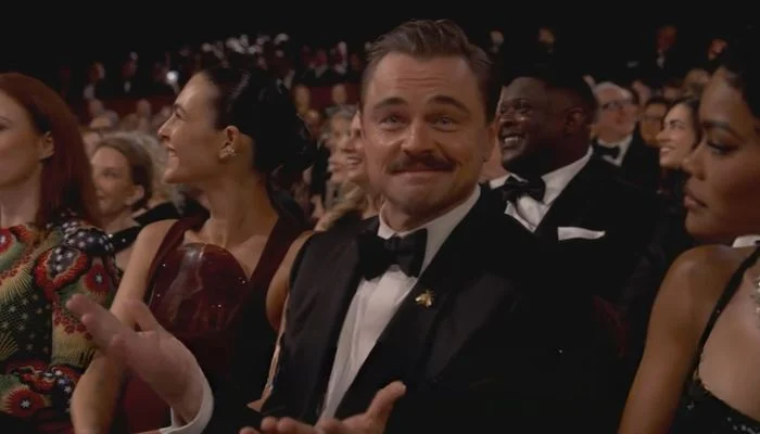 Leonardo DiCaprio 2026 Oscars Blank Meme Template