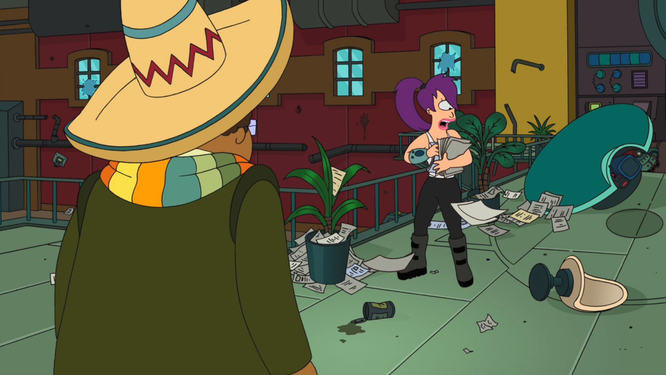 Too much paper, not enough hiding plants! Blank Meme Template