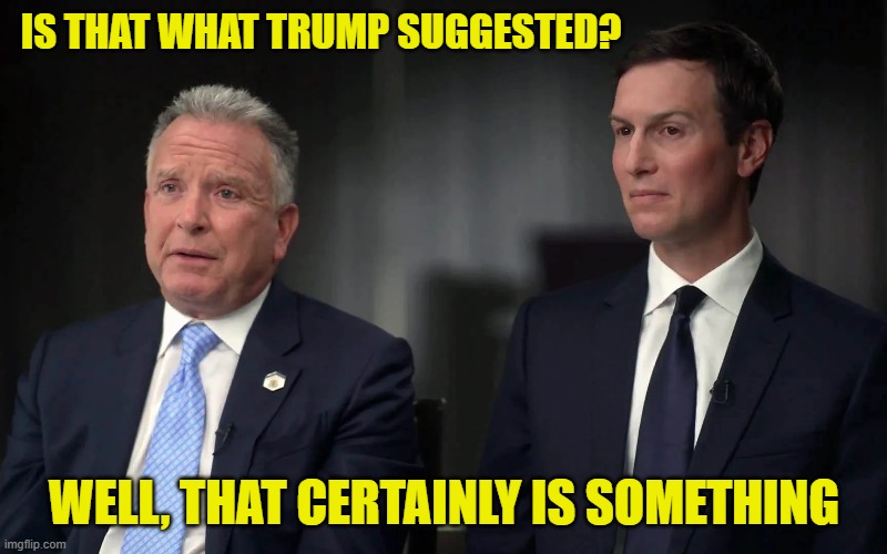 IS THAT WHAT TRUMP SUGGESTED? WELL, THAT CERTAINLY IS SOMETHING | made w/ Imgflip meme maker