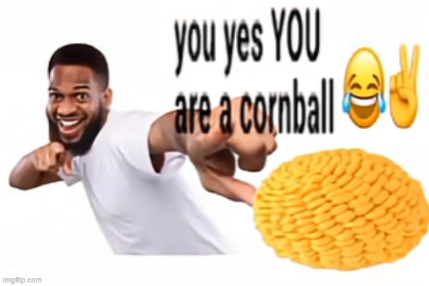 new template | image tagged in you yes you are a cornball | made w/ Imgflip meme maker