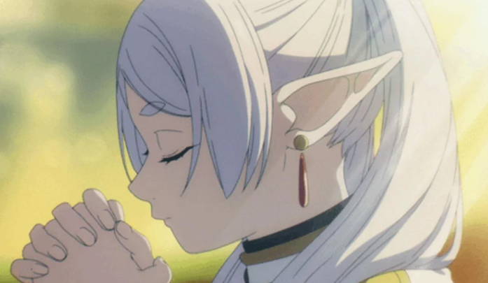 Frieren my Religion Blank Meme Template