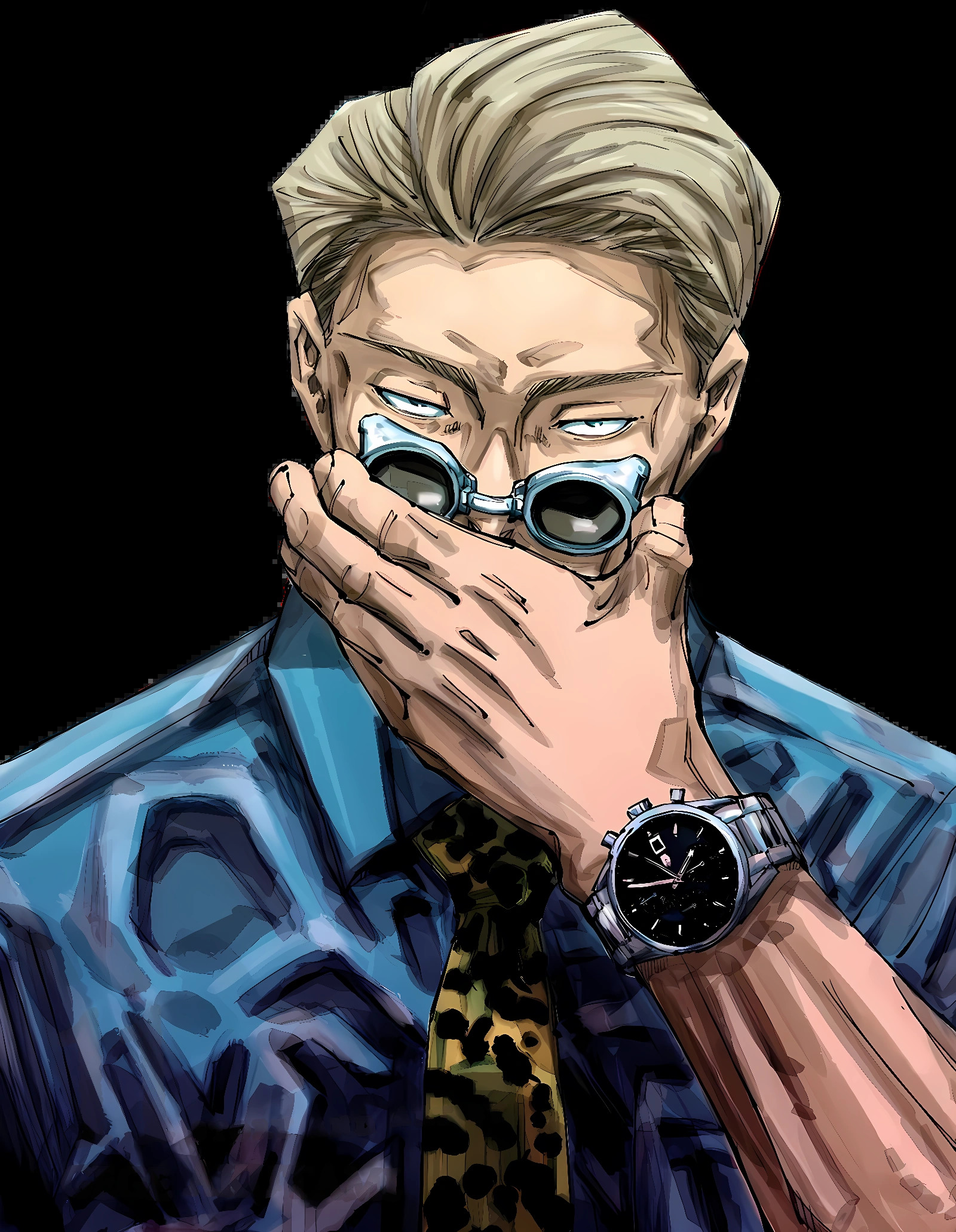 kento nanami or some shit Blank Meme Template