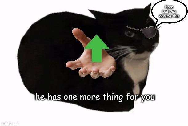Democat wants to give you an upvote Blank Meme Template