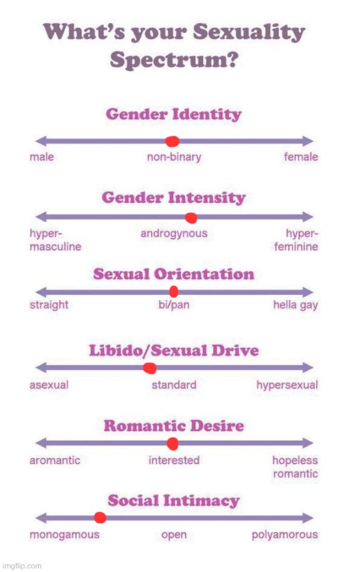 What's your sexuality spectrum? | image tagged in what's your sexuality spectrum | made w/ Imgflip meme maker