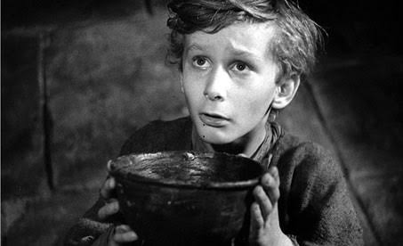 Oliver Twist begging Blank Meme Template