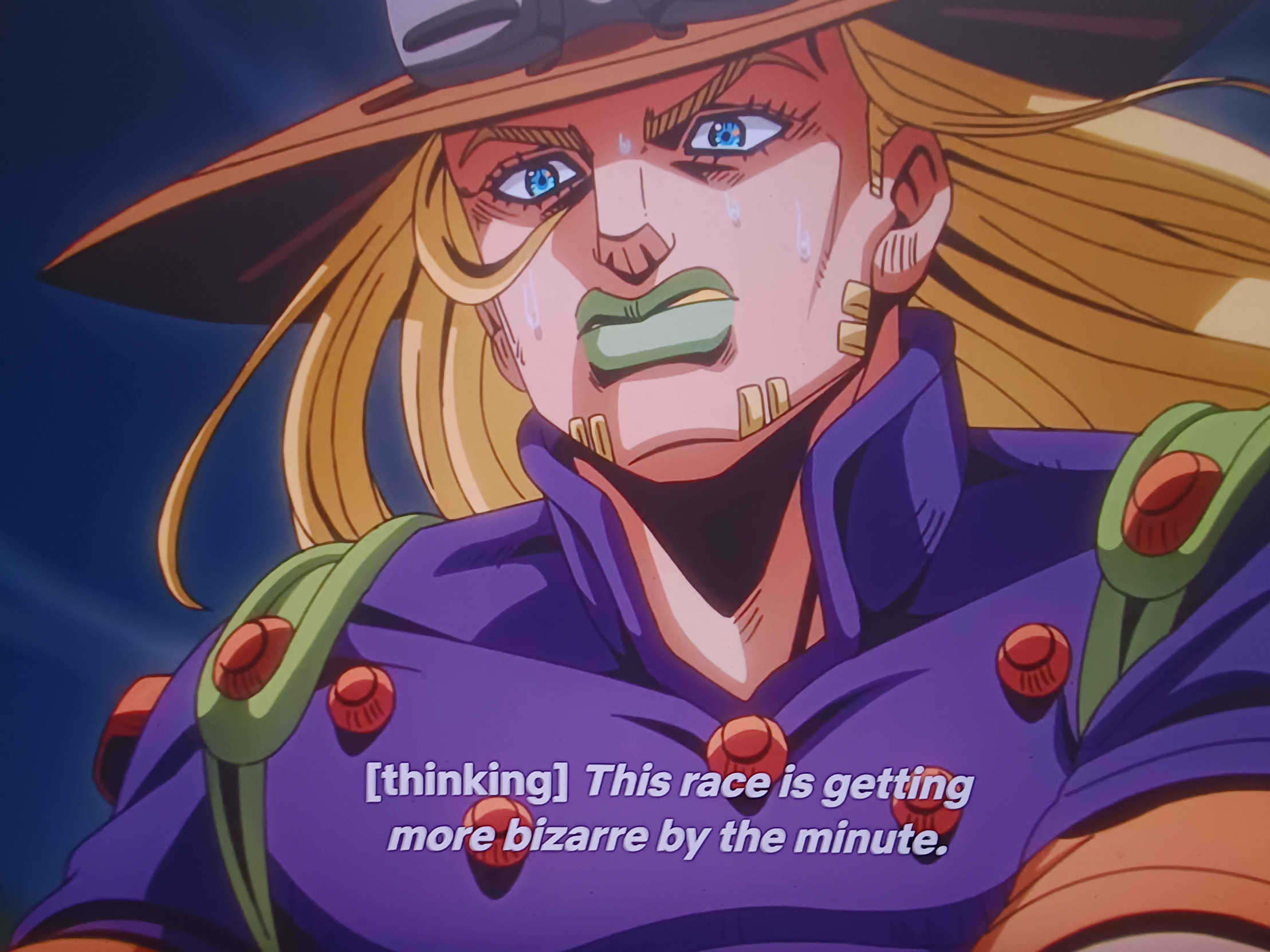 Gyro Steel Ball Run:JJBA Part 7 Anime Blank Meme Template