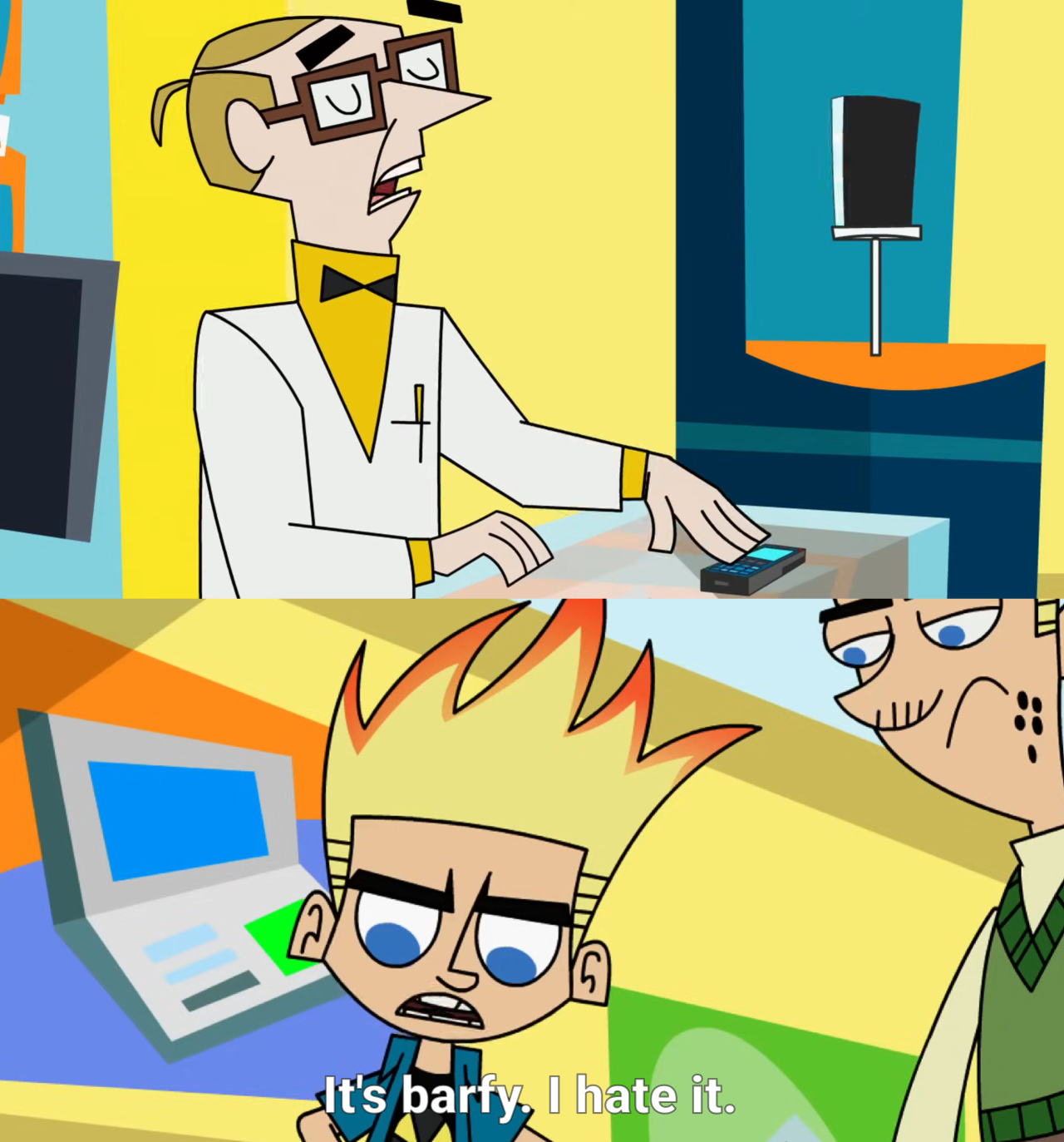 It's Barfy I Hate It Blank Meme Template