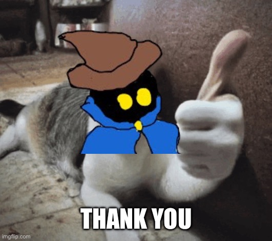 cat thumbs up | THANK YOU | image tagged in cat thumbs up | made w/ Imgflip meme maker