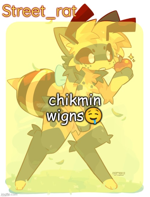 Rats beecat temp | chikmin wigns🤤 | image tagged in rats beecat temp | made w/ Imgflip meme maker