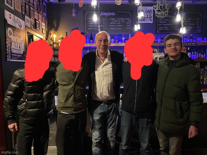 I met the president of Eintracht Frankfurt irl | made w/ Imgflip meme maker